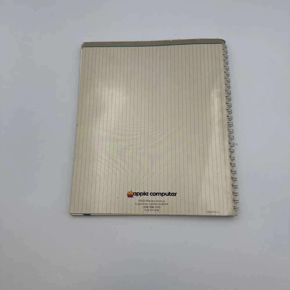 Vintage 1983 Apple Macintosh ImageWriter Printer User's Manual Only